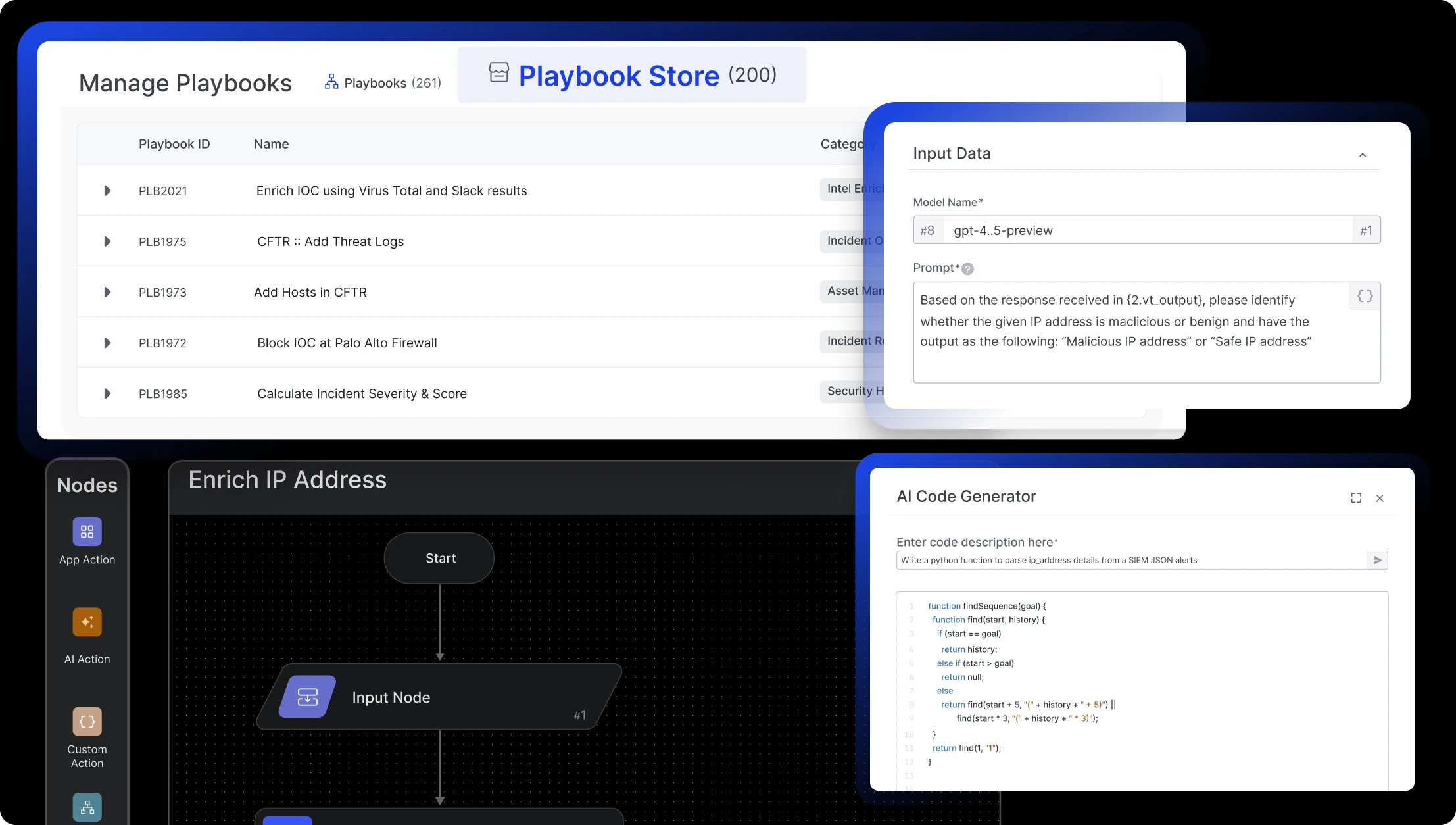 Cyware enabling fast deployment of playbooks for phishing, malware analysis, and accelerated SecOps response with playbook library