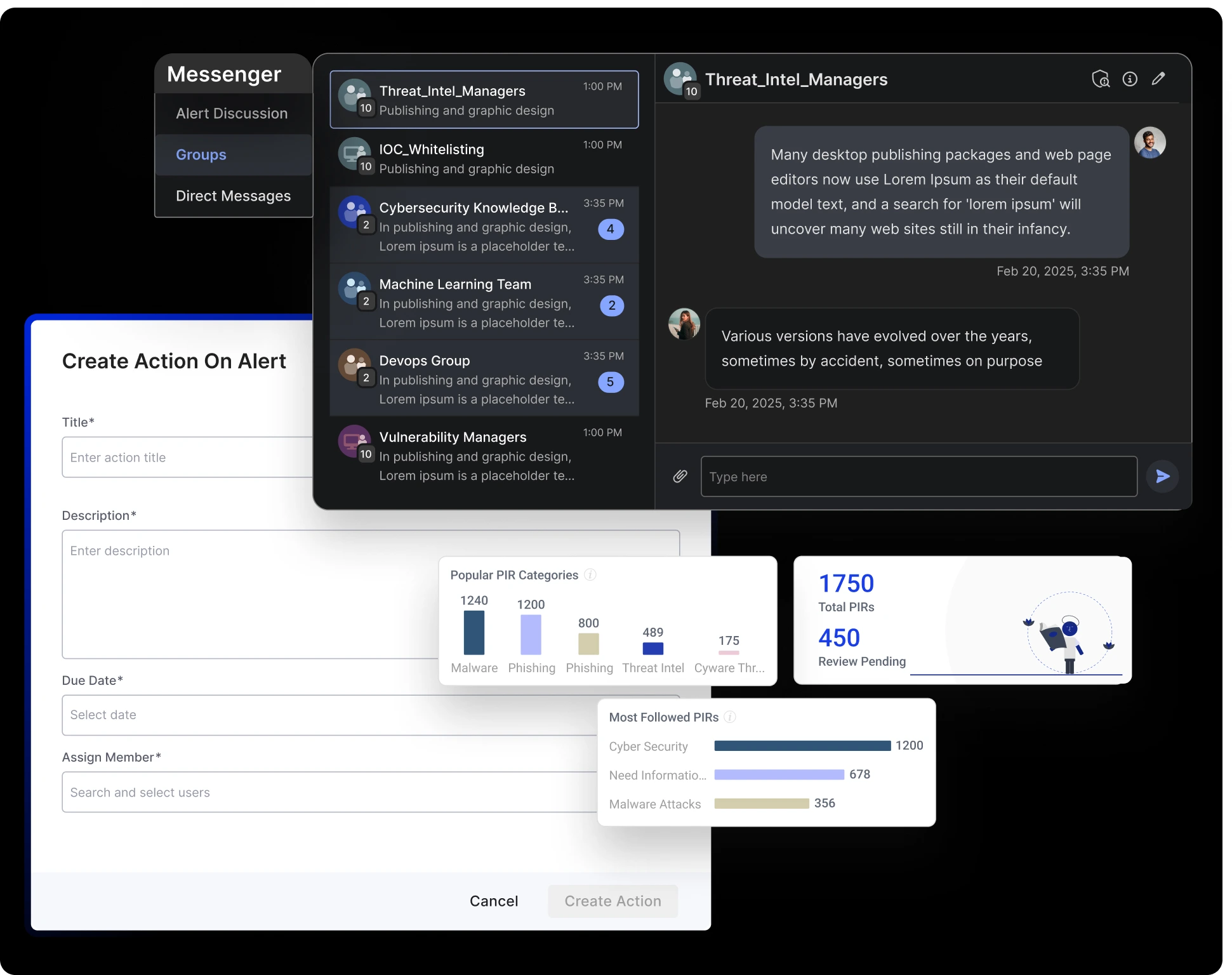 Cyware enables coordinated threat intelligence actioning through cross-functional workflows