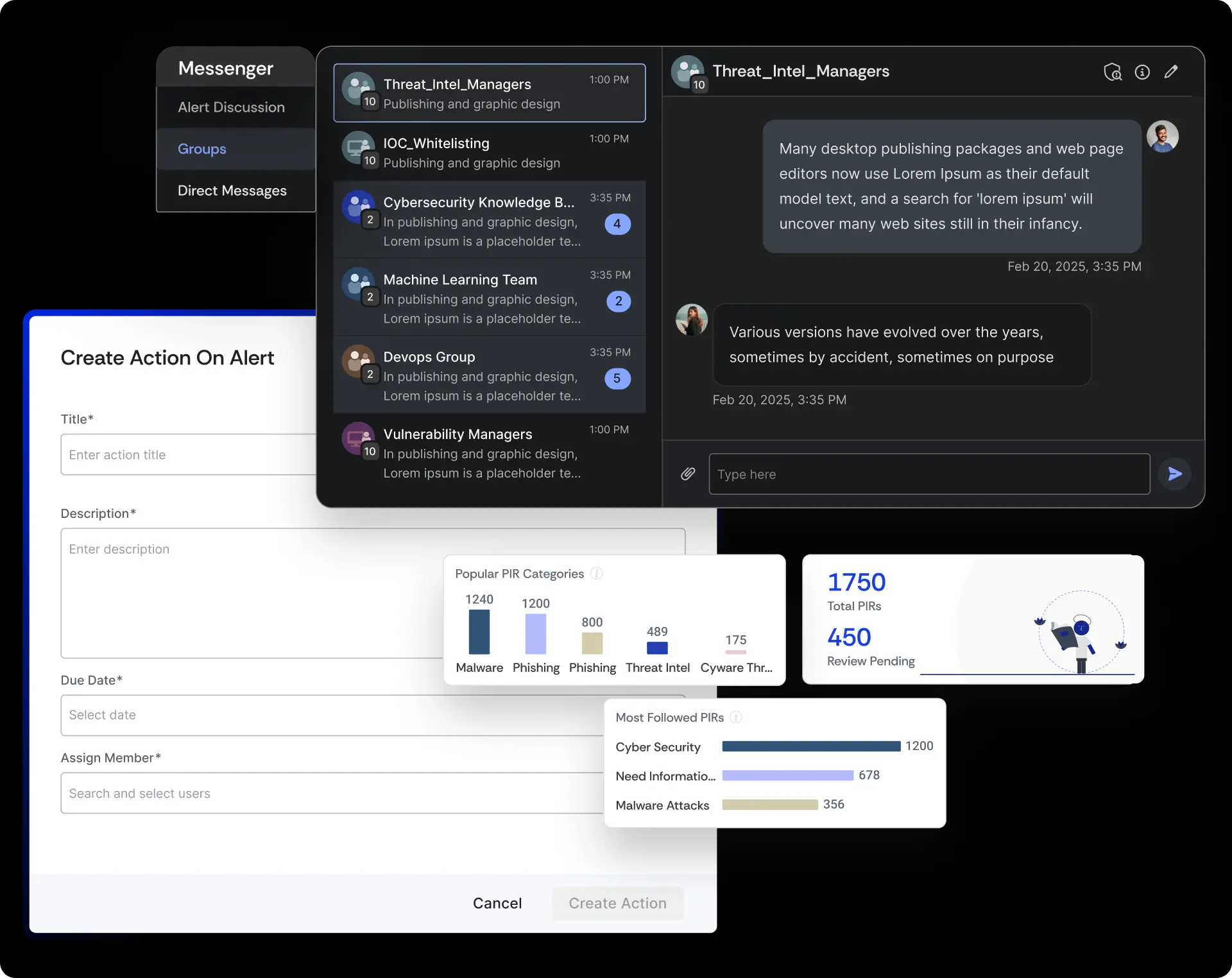 Cyware enables coordinated threat intelligence actioning through cross-functional workflows